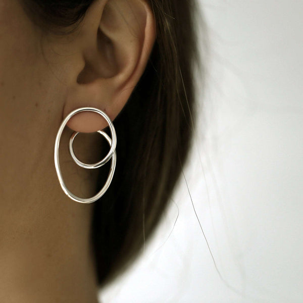 LARGE ORBIT EARRING - MIRTA jewelry