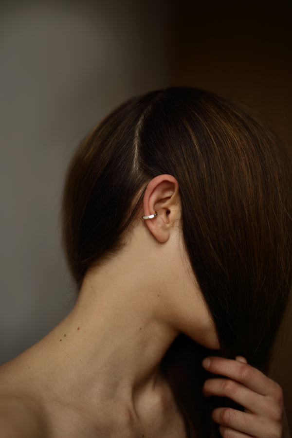 SMALL HUG EAR CUFF - MIRTA jewelry