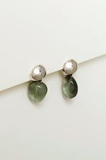 MOSS AQUAMARINE DROP EARRING