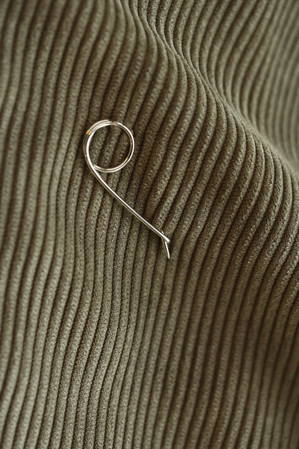 SAFETY PIN BROOCH - MIRTA jewelry