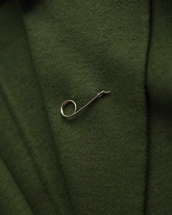 SAFETY PIN BROOCH - MIRTA jewelry