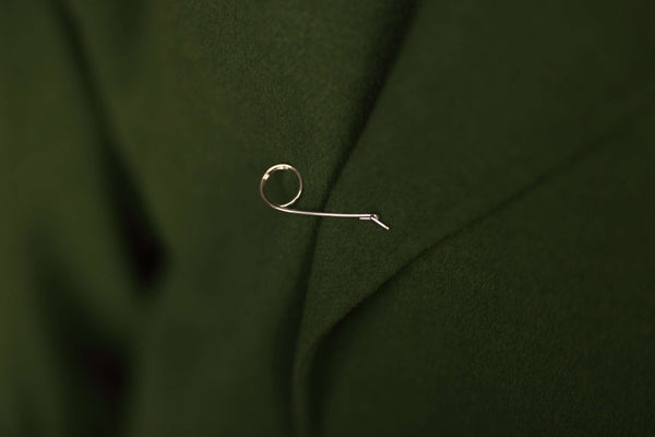 SAFETY PIN BROOCH - MIRTA jewelry