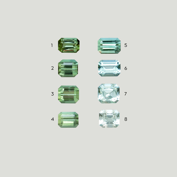 WIDE TOURMALINE RING
