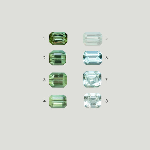 WIDE TOURMALINE RING