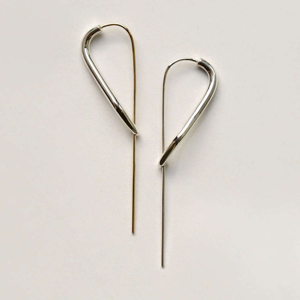 LARGE SAFETY PIN EARRING - MIRTA jewelry