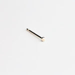 ESSENTIAL DOT GOLD STUD EARRING