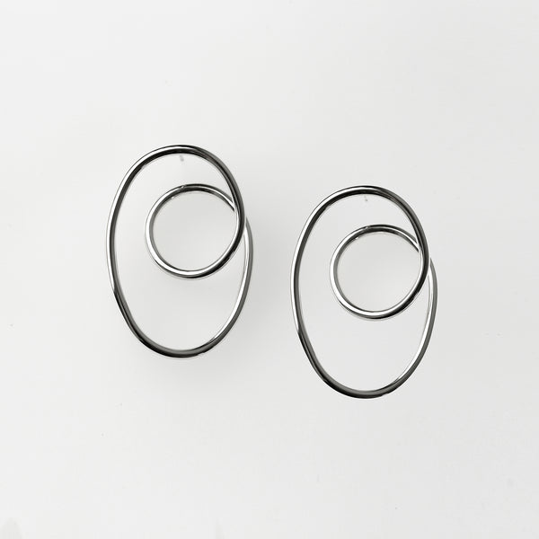 LARGE ORBIT EARRING - MIRTA jewelry