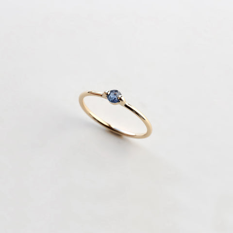 SAPPHIRE SOLITAIRE RING