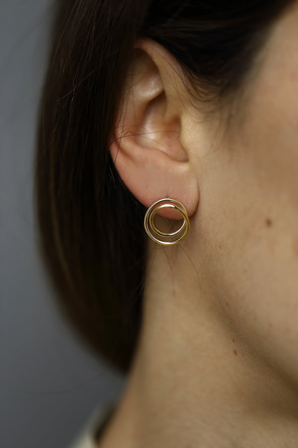 SMALL ORBIT EARRING - MIRTA jewelry