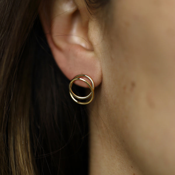 SMALL ORBIT EARRING - MIRTA jewelry