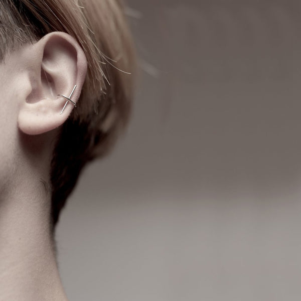 LINE 04 EAR CUFF - MIRTA jewelry