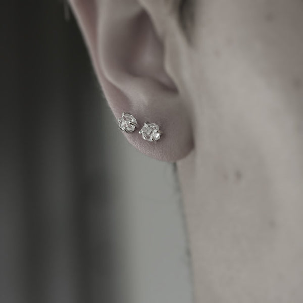 SILVER XX EARRINGS - MIRTA jewelry